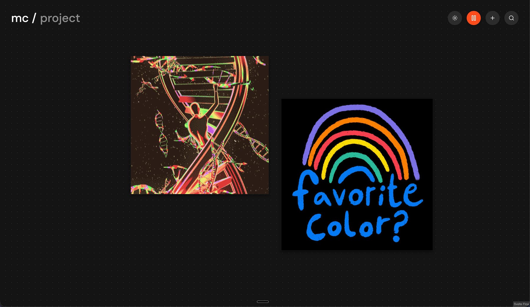 Motion Canvas, project view 4