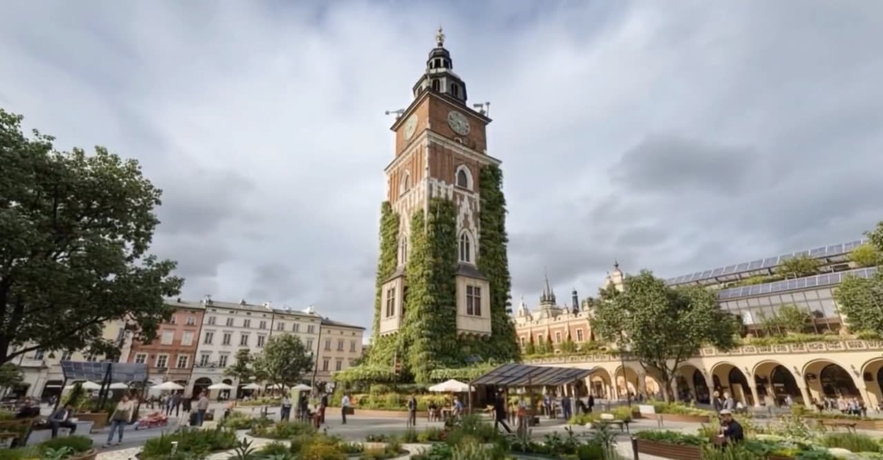 Green Krakow, project view 3