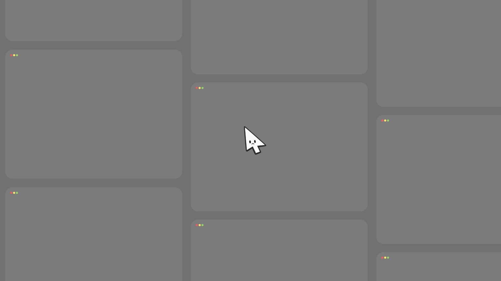 CursorParty, project view 11