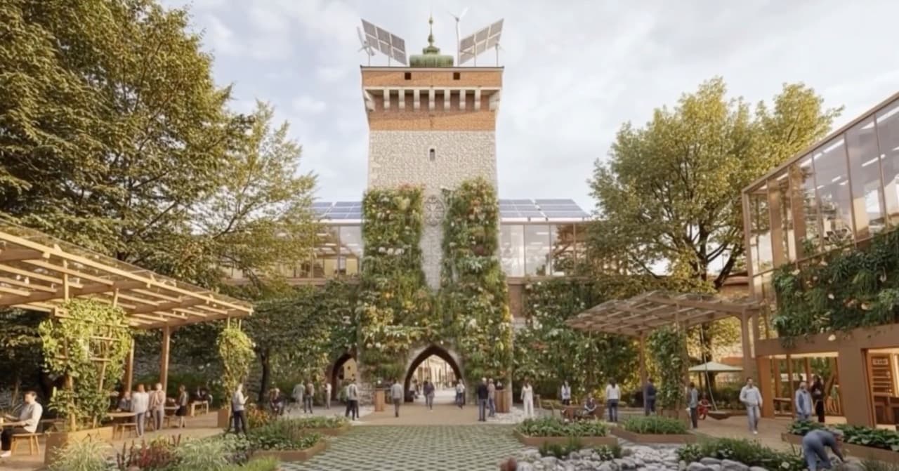 Green Krakow, project view 6