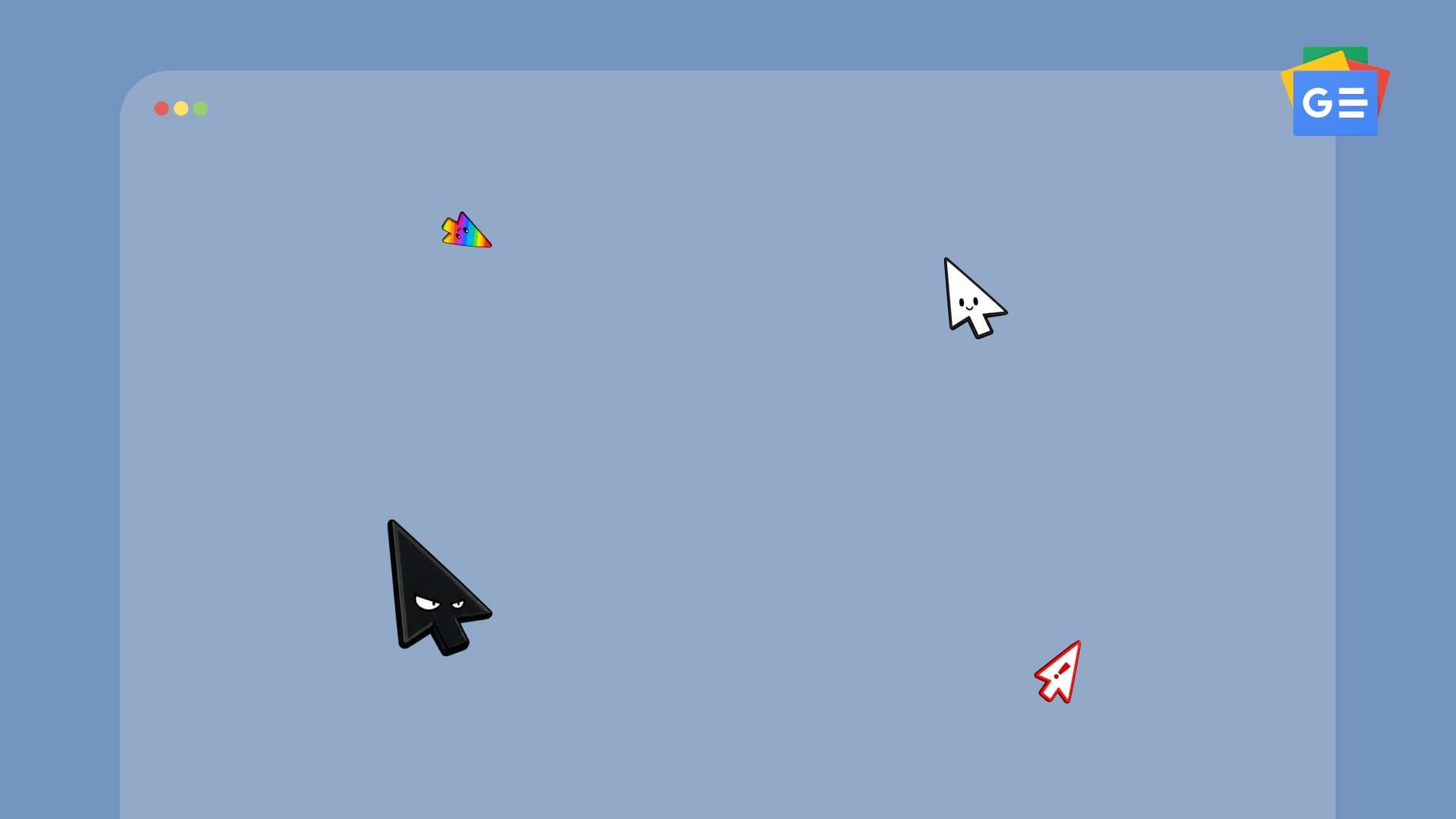 CursorParty, project view 2